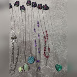 Paparazzi necklaces (never worn)